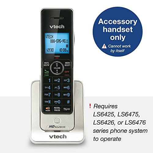 Vtech Ls6405 Cordless Handset  Cordless Handset, Acc, Dect 6.0, Silver/Black